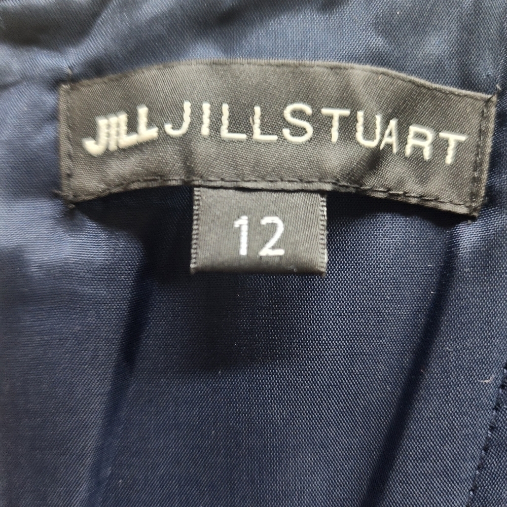 Jill Stuart Strapless Navy Bodycon Strapless Dress - 12 - Picture 9 of 10